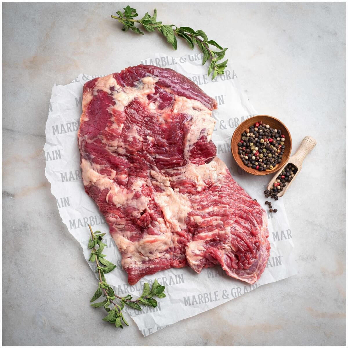 Marble & Grain Beef Second Cut Brisket 1 pc | 1 - 1.5 lb
