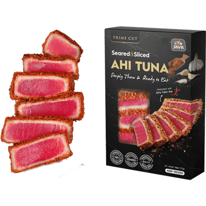 Ahi Tuna Seared & Sliced Cajun 4oz