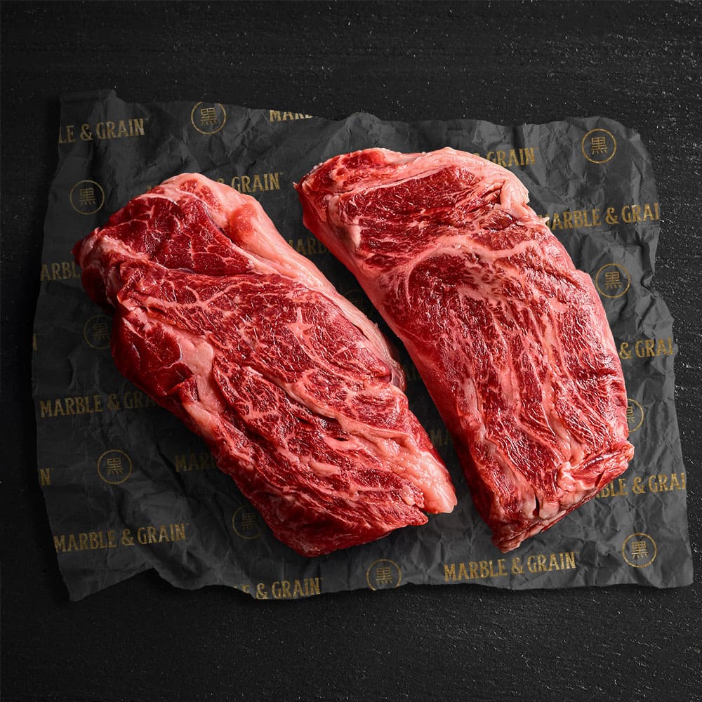 Marble & Grain Wagyu Chuck Steak (1.5")