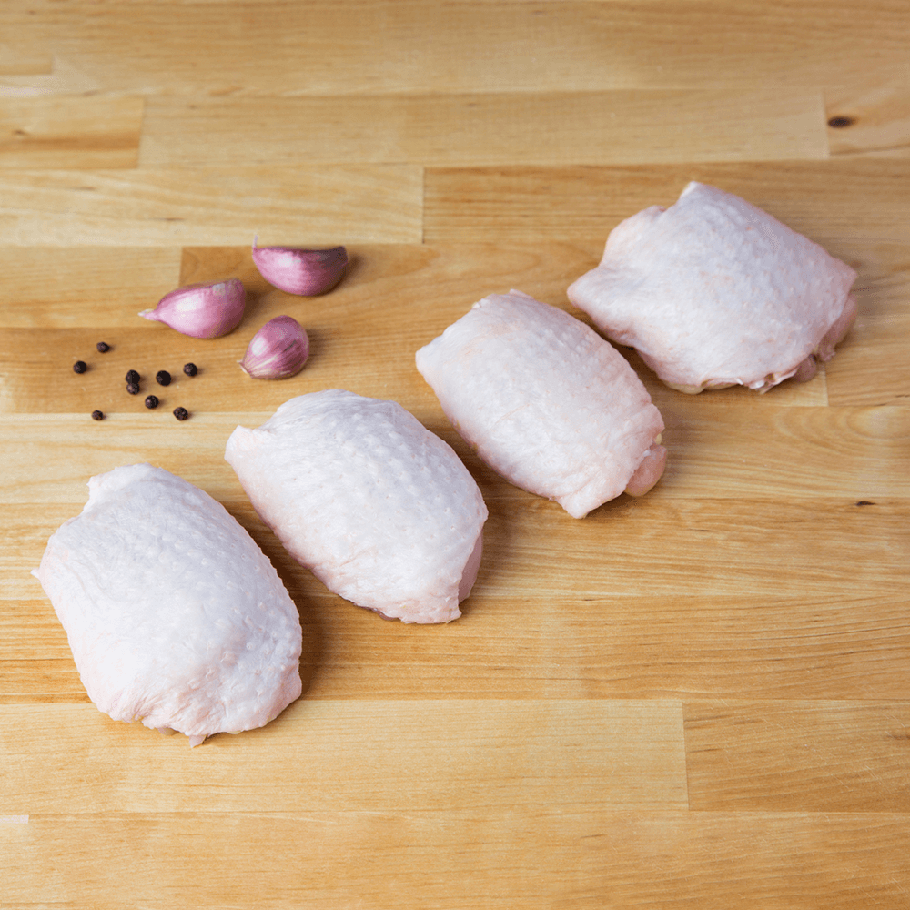 Sara's Spring Chicken Skin On Chicken Thigh Filet 1.25 - 1.75 lb