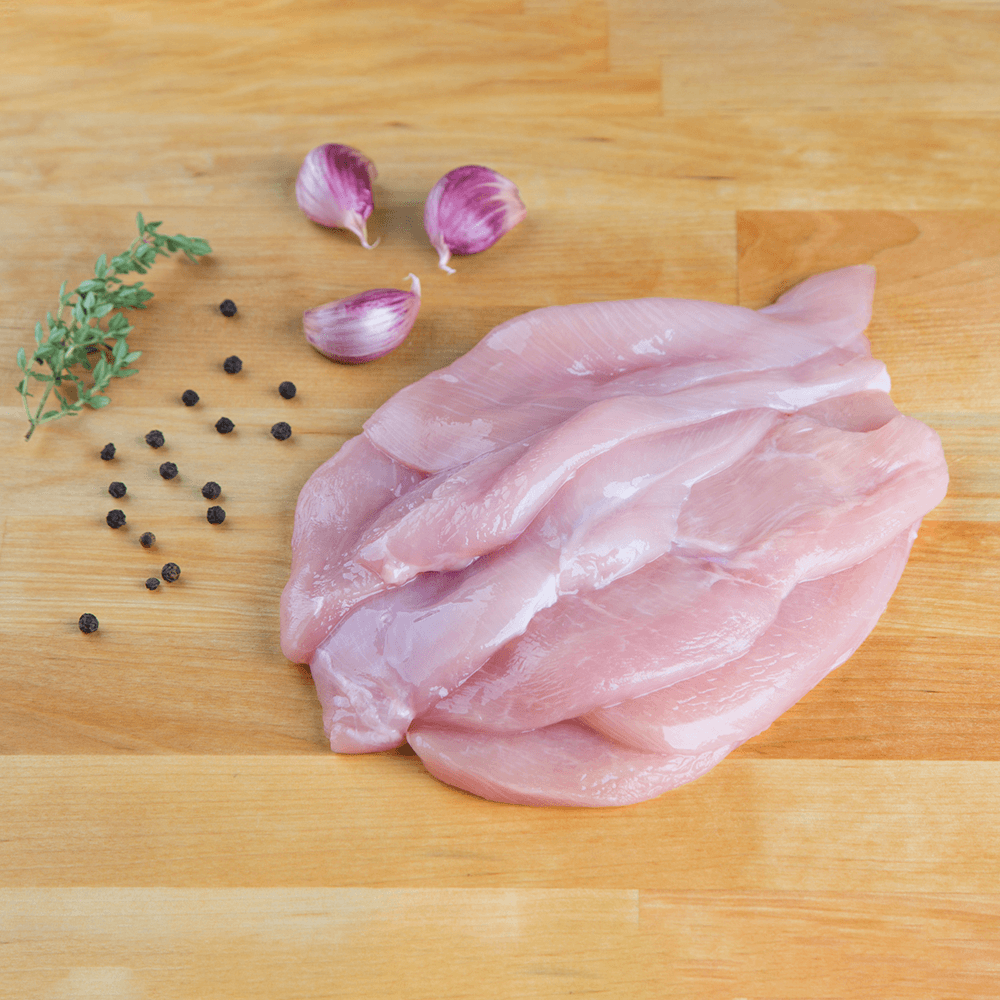 Sara's Spring Chicken Thin Cut Chicken Breast Filet 1.25 - 1.75 lb
