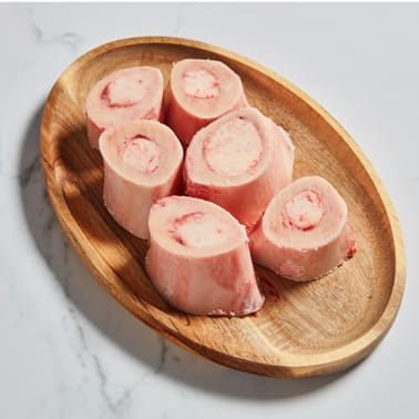 Marble & Grain Beef Marrow Bones, Cross-Cut 3-6 pcs | 1.75 - 2.25 lb