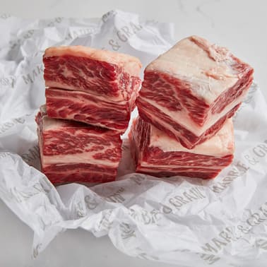 Marble & Grain Beef English Short Ribs 4-5 pc | 1.75 - 2.25 lb