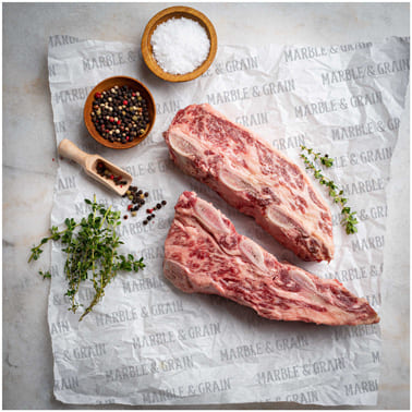 MG Beef 3-Bone Flanken 2 pc | 1 - 1.5 lb