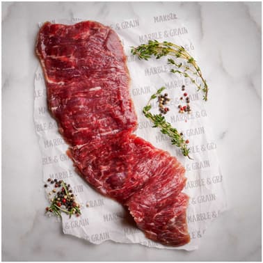 Marble & Grain Beef Skirt Steak 1 pc | 1-1.5 lb